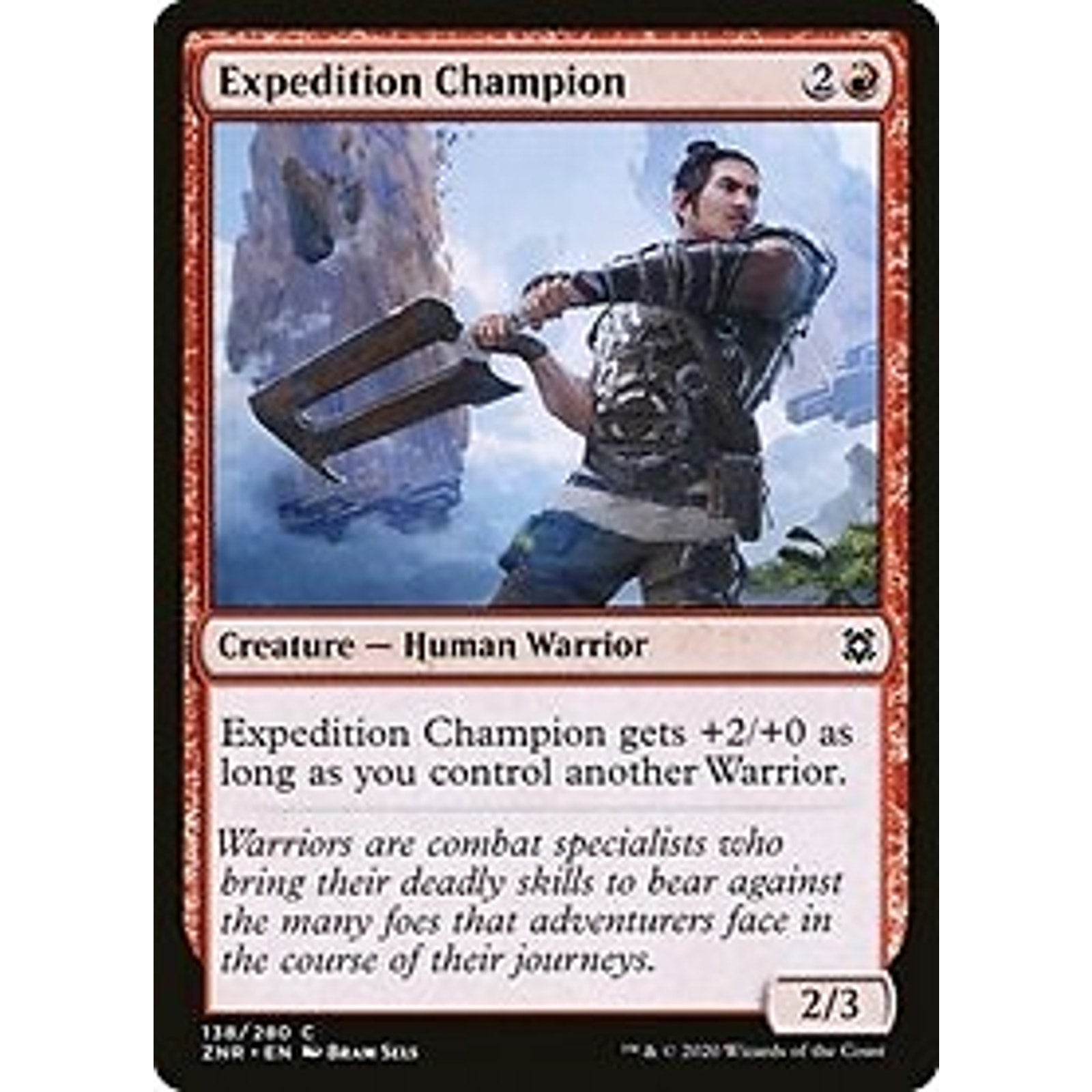 Expedition Champion (138) Zendikar Rising Mtg x4 4x ZNR Magic