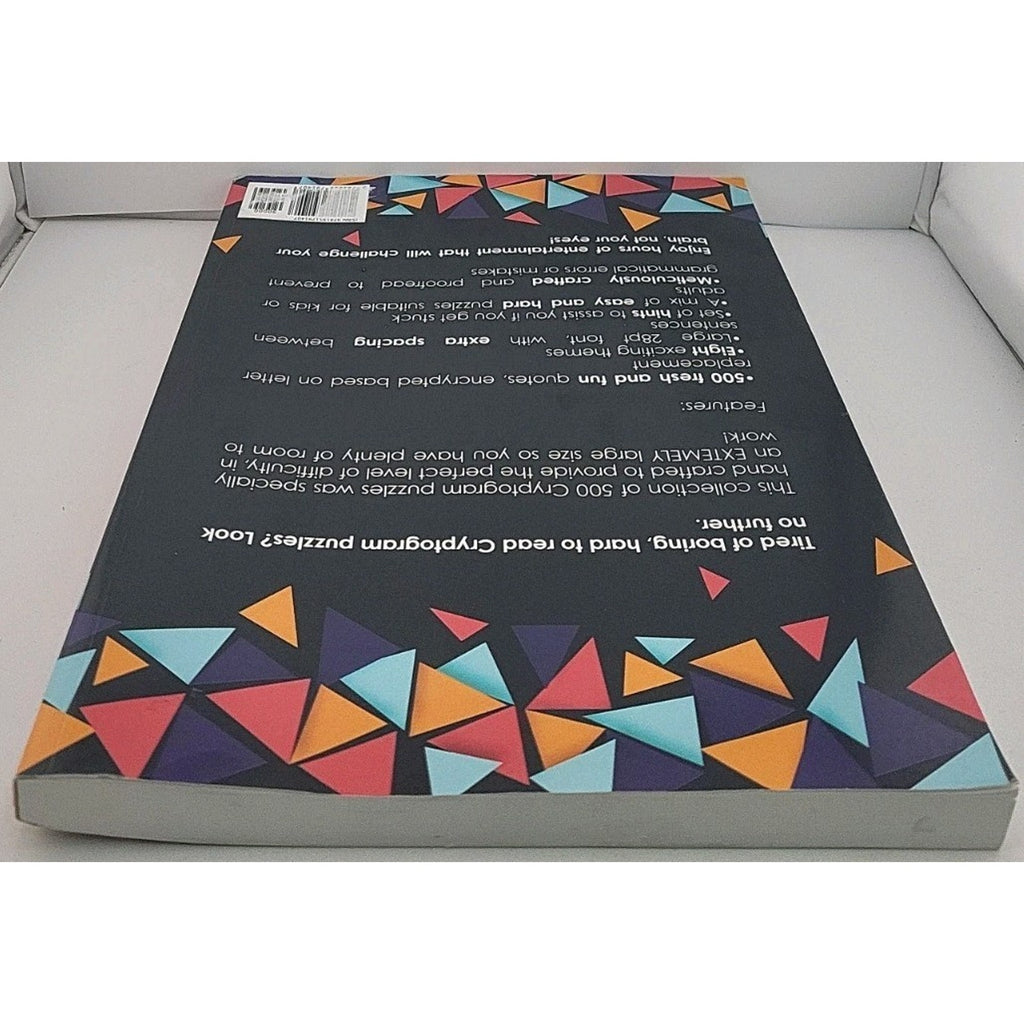 Ultimate Cryptograms : 500 Large Print Puzzles to Sharpen Your Mind by Game Nest