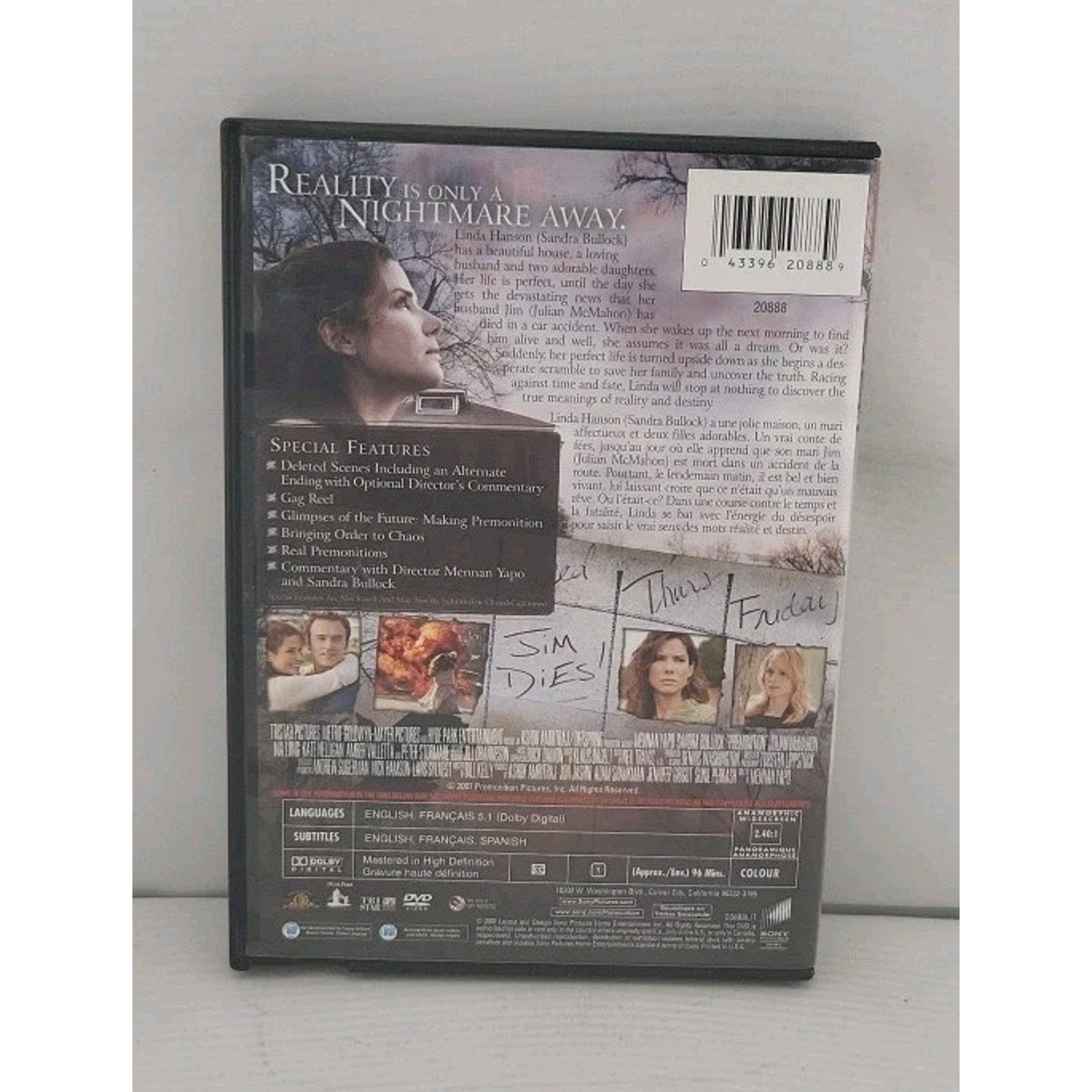 Premonition (DVD, 2007)