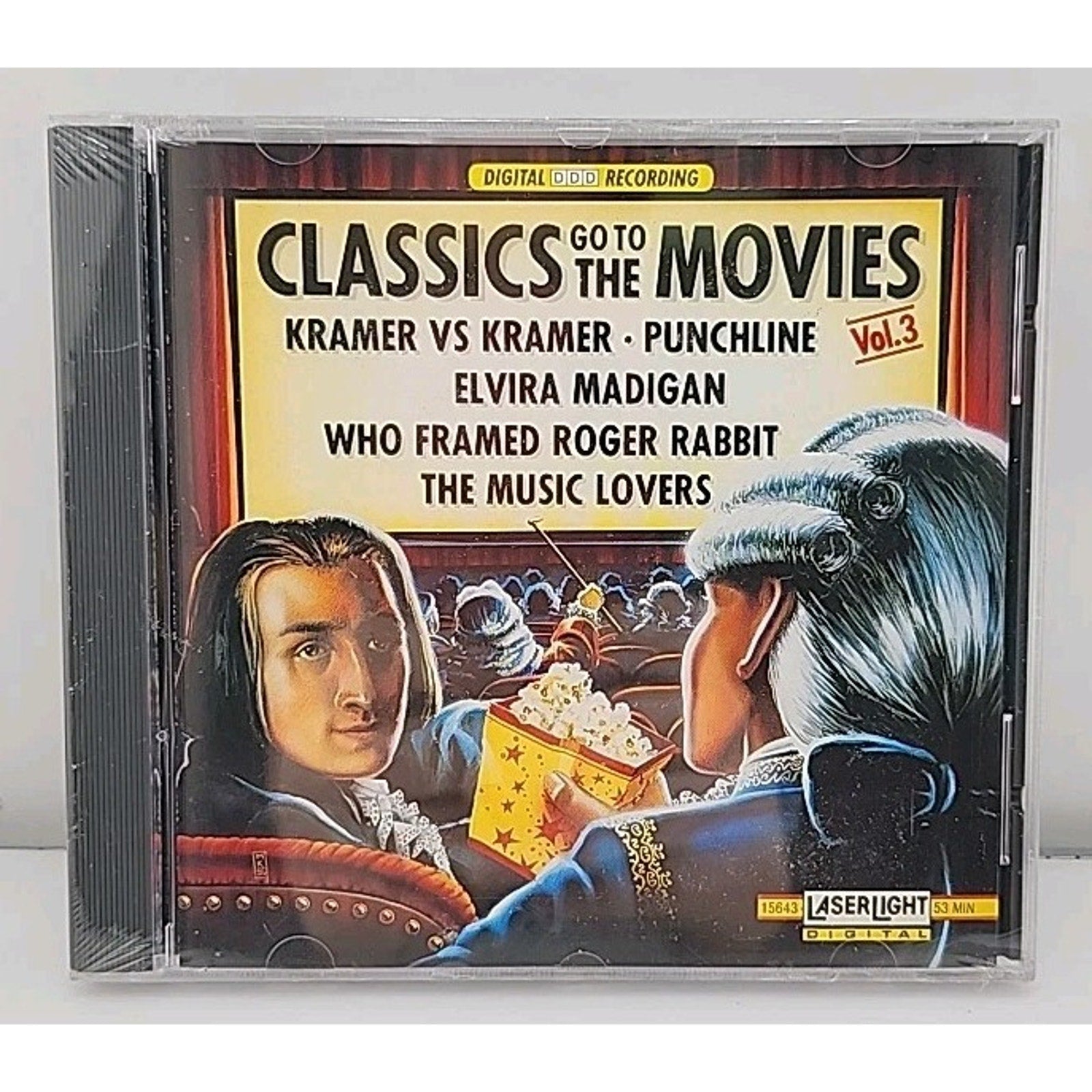 Classics Go to the Movies, Vol. 3 by Various Artists (CD, Jun-1990) *Brand New*