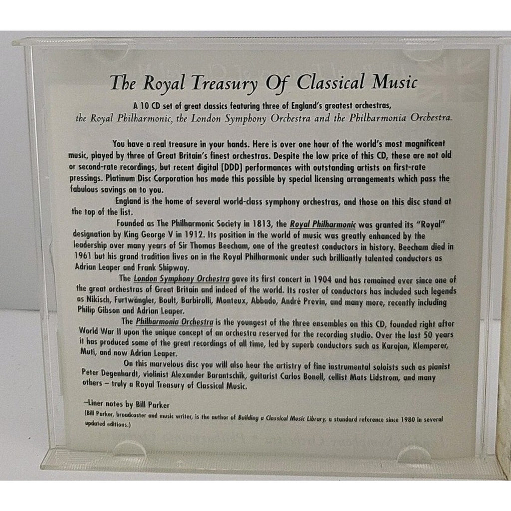 Vol. 8 Royal Treasury of Classical Music by Various (CD, 2000)