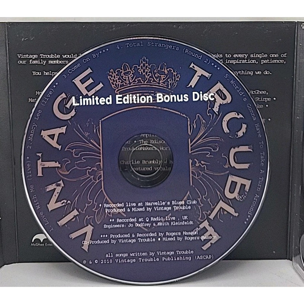 Bomb Shelter Sessions by Vintage Trouble (CD, 2011)