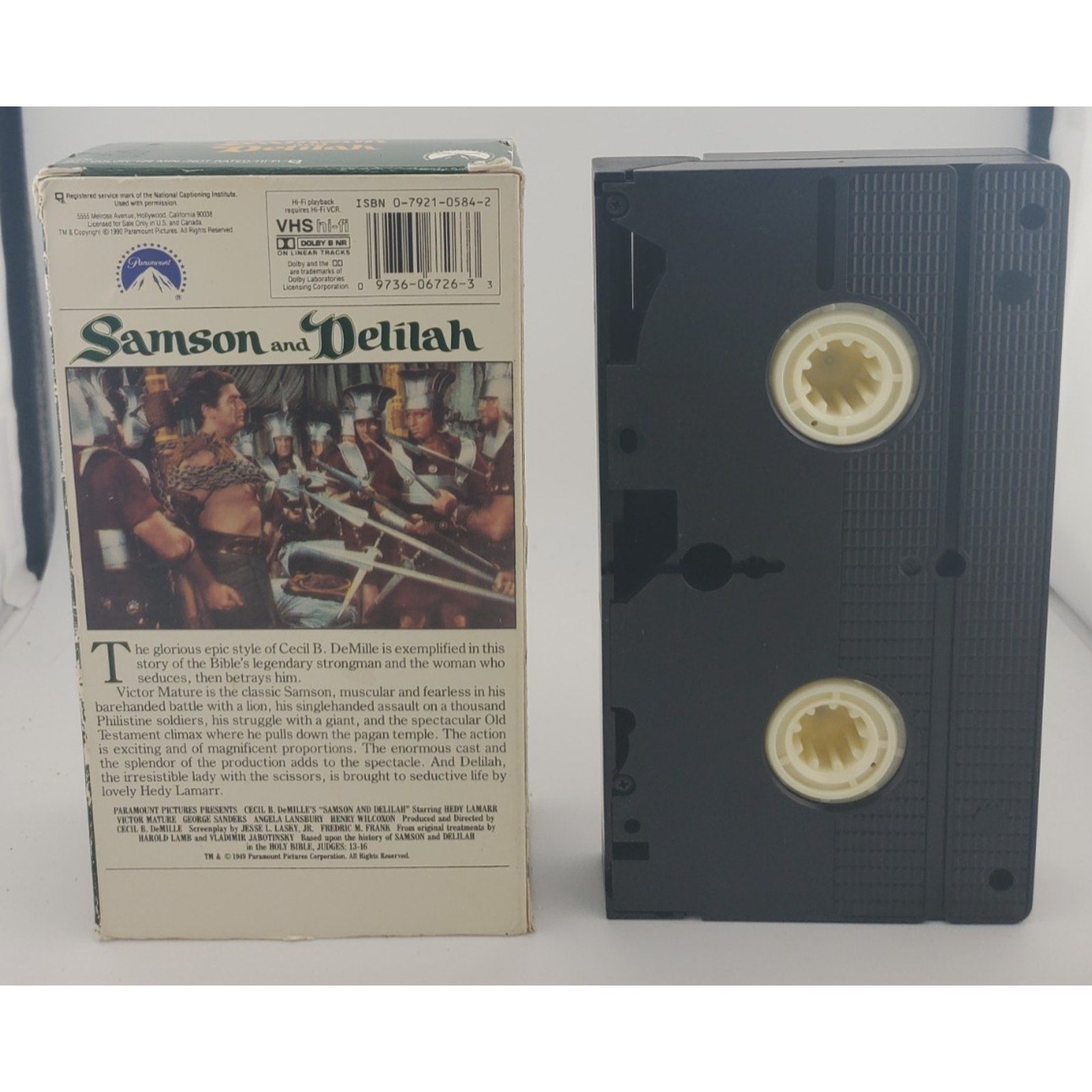 Samson and Delilah (VHS)