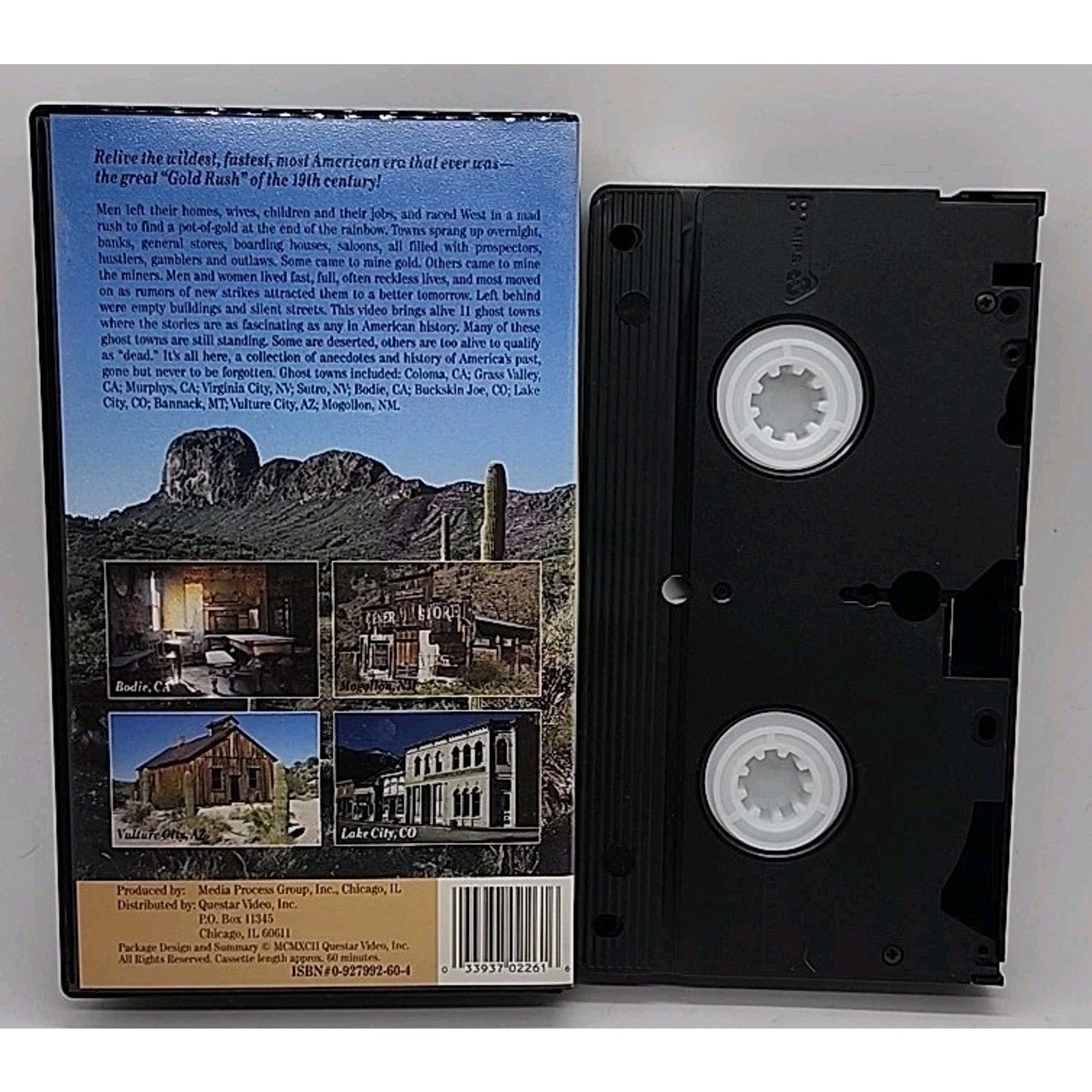 Touring Americas Ghost Towns (VHS, 1991)