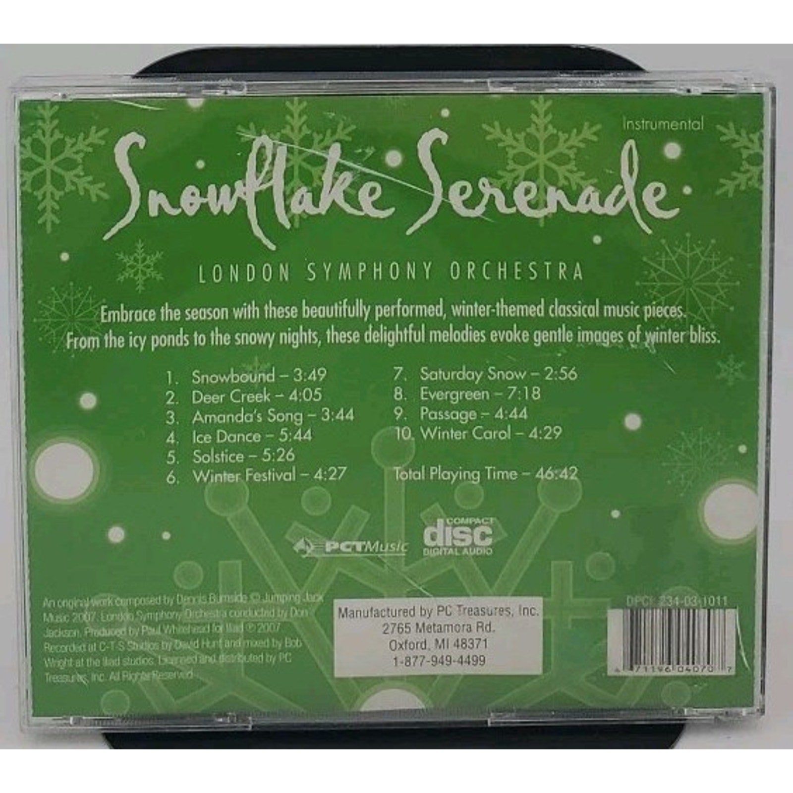 Snowflake Serenade [London Symphony Orchestra] (CD, 2007)