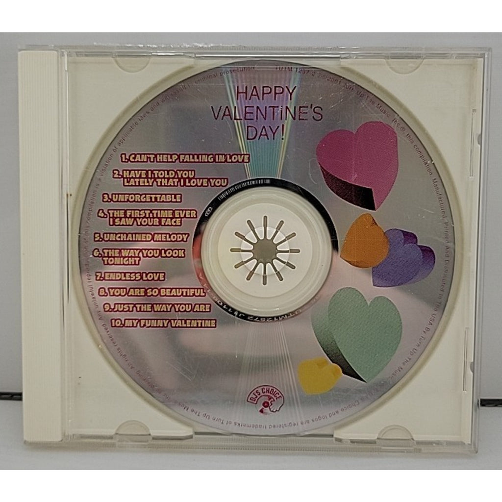DJ's Choice: Happy Valentines by DJ's Choice (CD, Dec-2001, Turn Up the Music) *