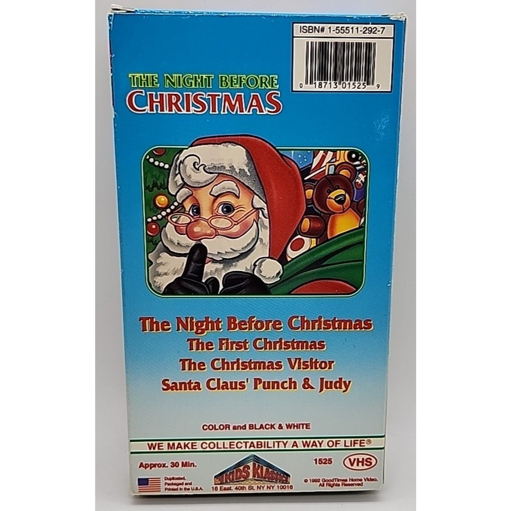 The Night Before Christmas VHS (GoodTime Video, 1992)