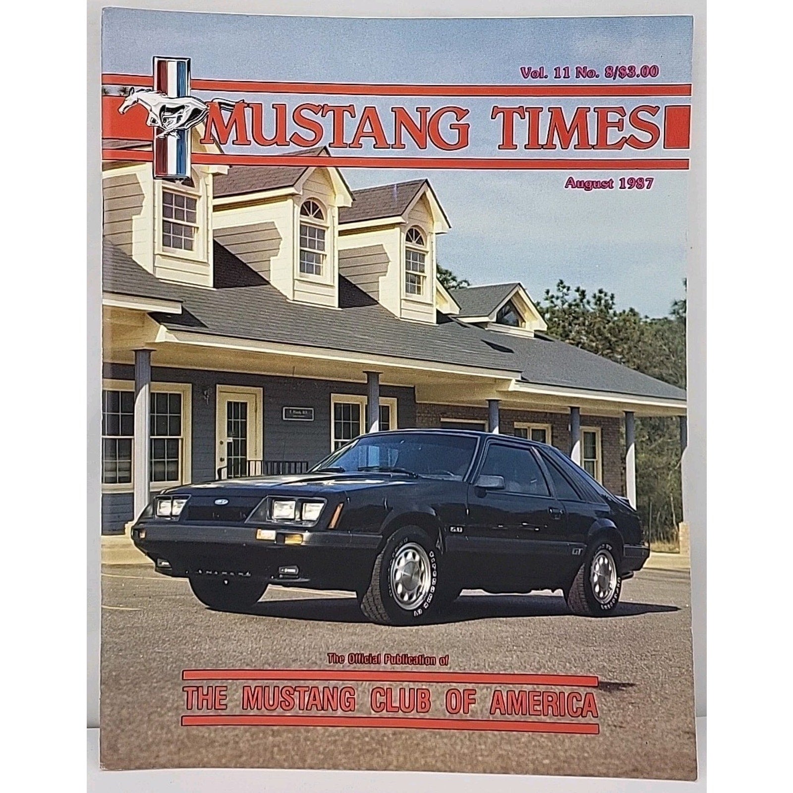 Mustang Times Magazine August 1987 Vol. 11 No. 8