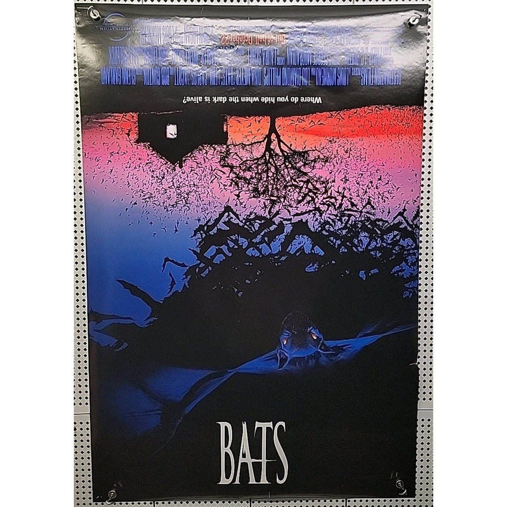 BATS - 27"x40" D/S Original Movie Poster One Sheet 1999 Lou Diamond Phillips