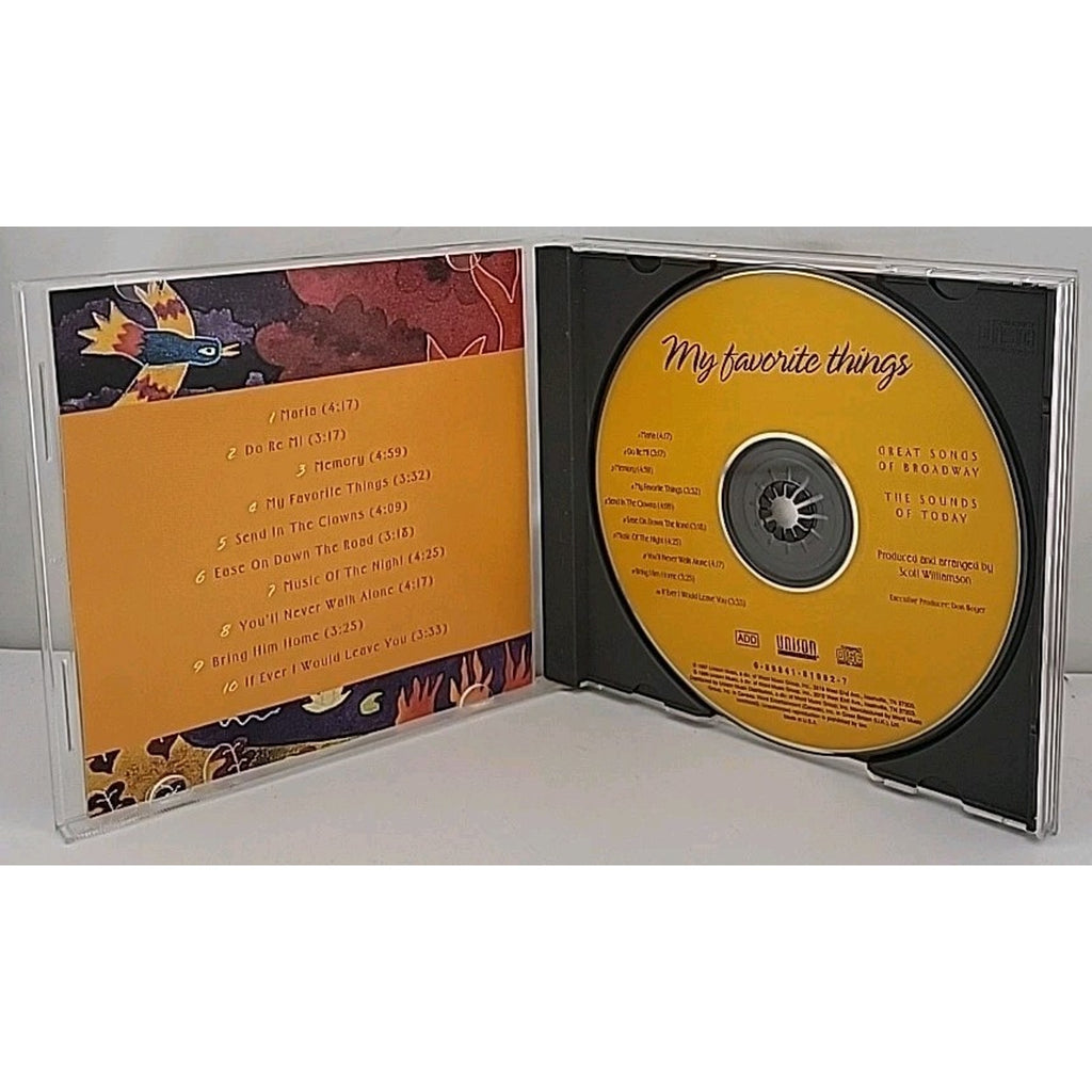 Great Songs OF Broadway My Favorite Things Audio CD