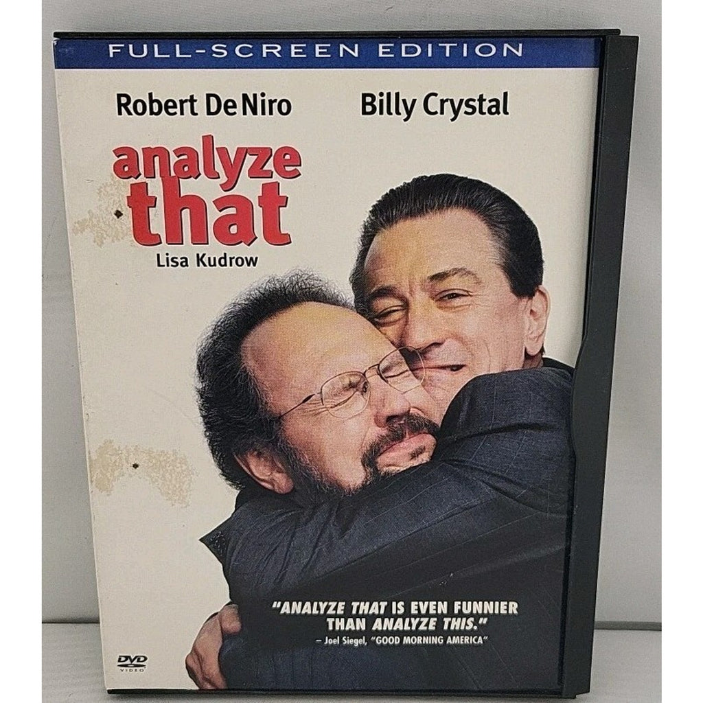 Analyze That (DVD, 2002,Fullscreen)
