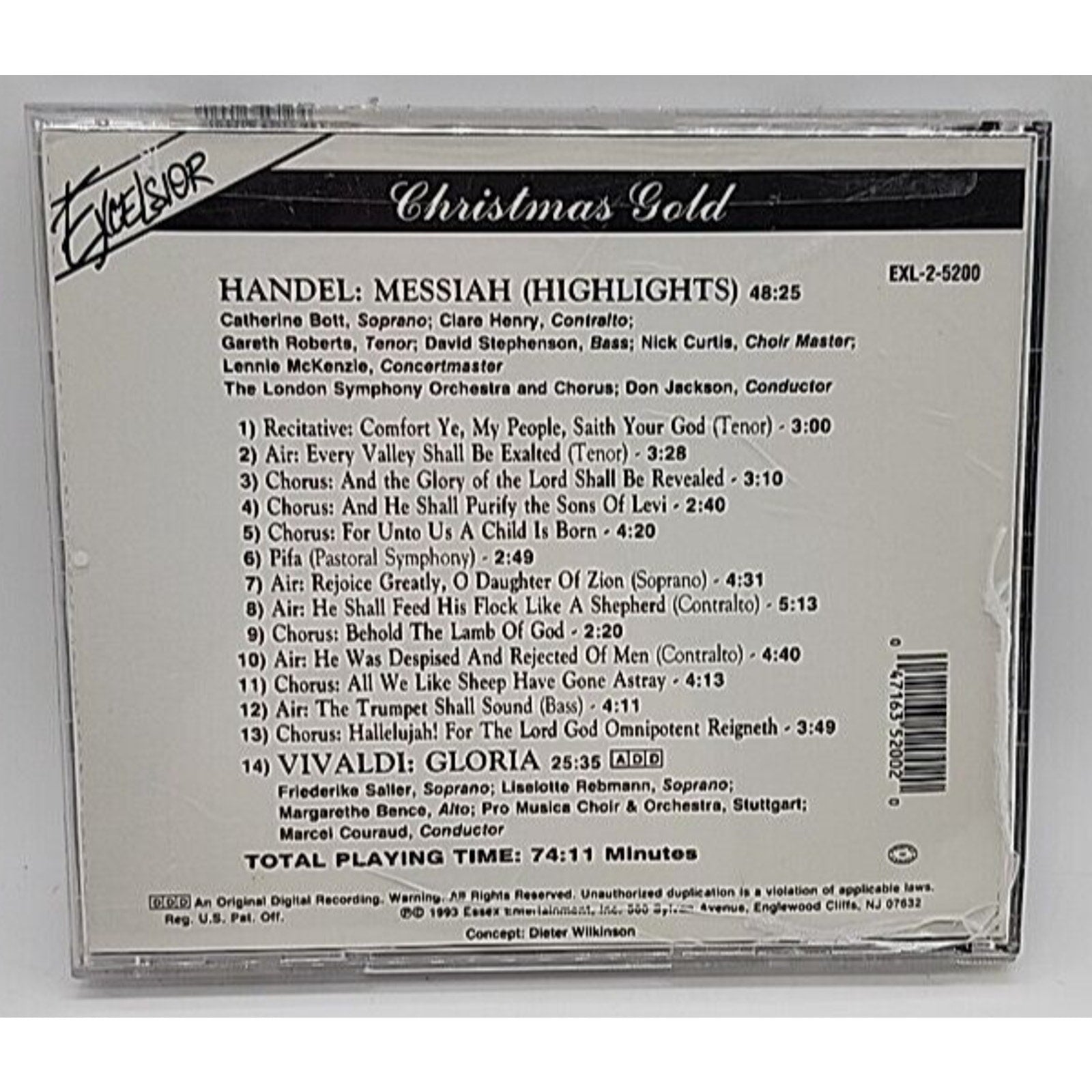 Handel: Messiah Highlights (CD)