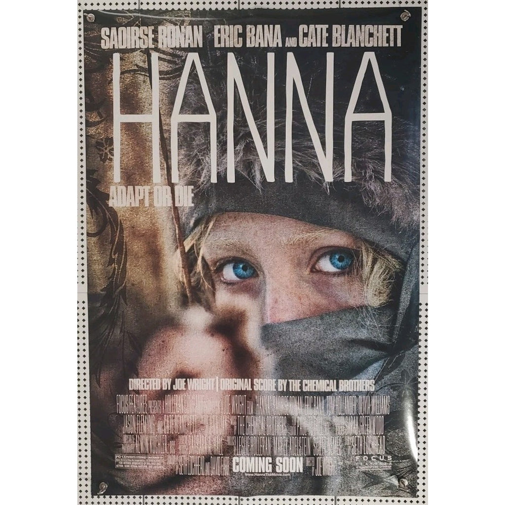 Hanna 27x40 Original D/S Movie POSTER 2 sided