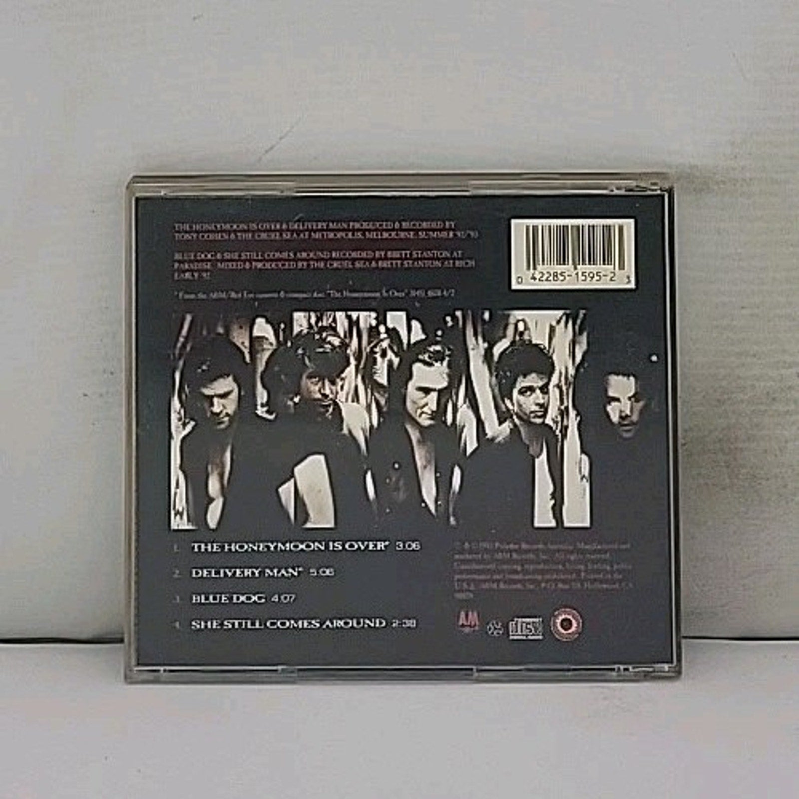 The Honeymoon Is Over by The Cruel Sea (CD, Single, A&M Records)