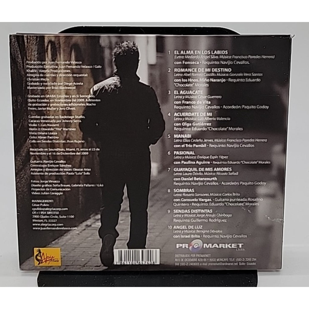 Con Toda El Alma Juan Fernando Velasco CD