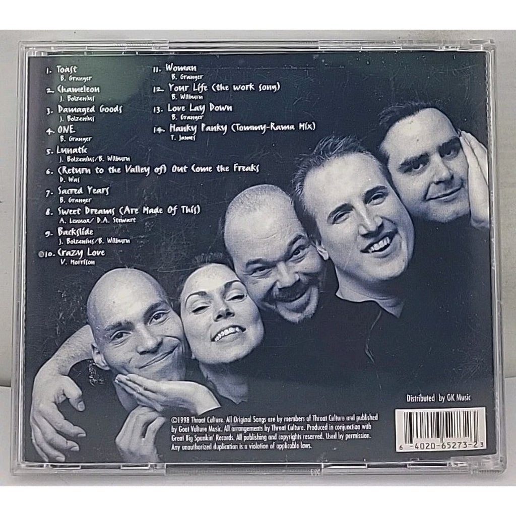 Up with Angst by Throat Culture (CD, 1998)