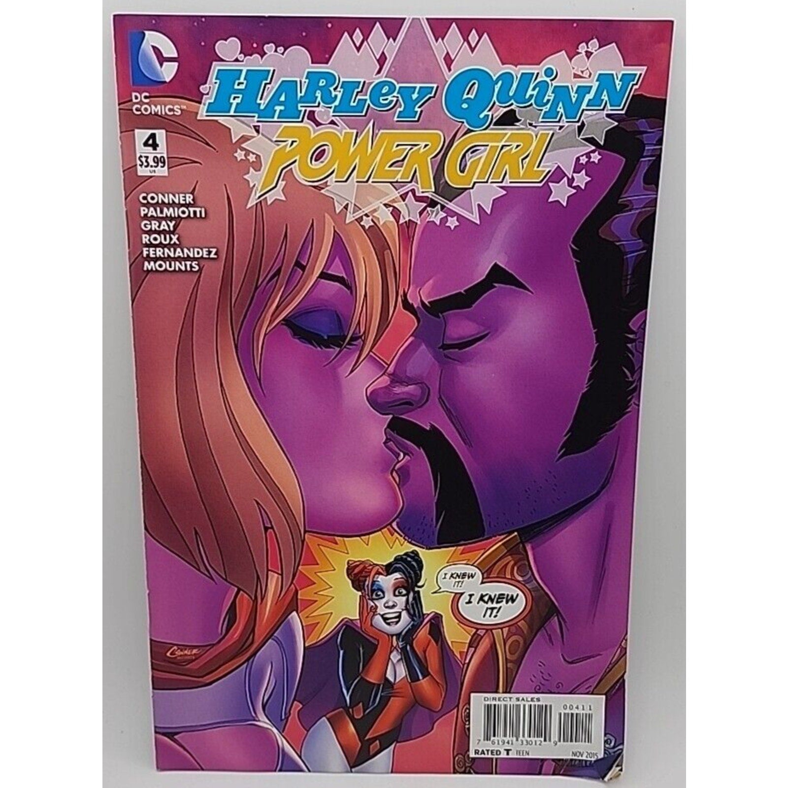 Harley Quinn Power Girl #4 November 2015 DC Comics