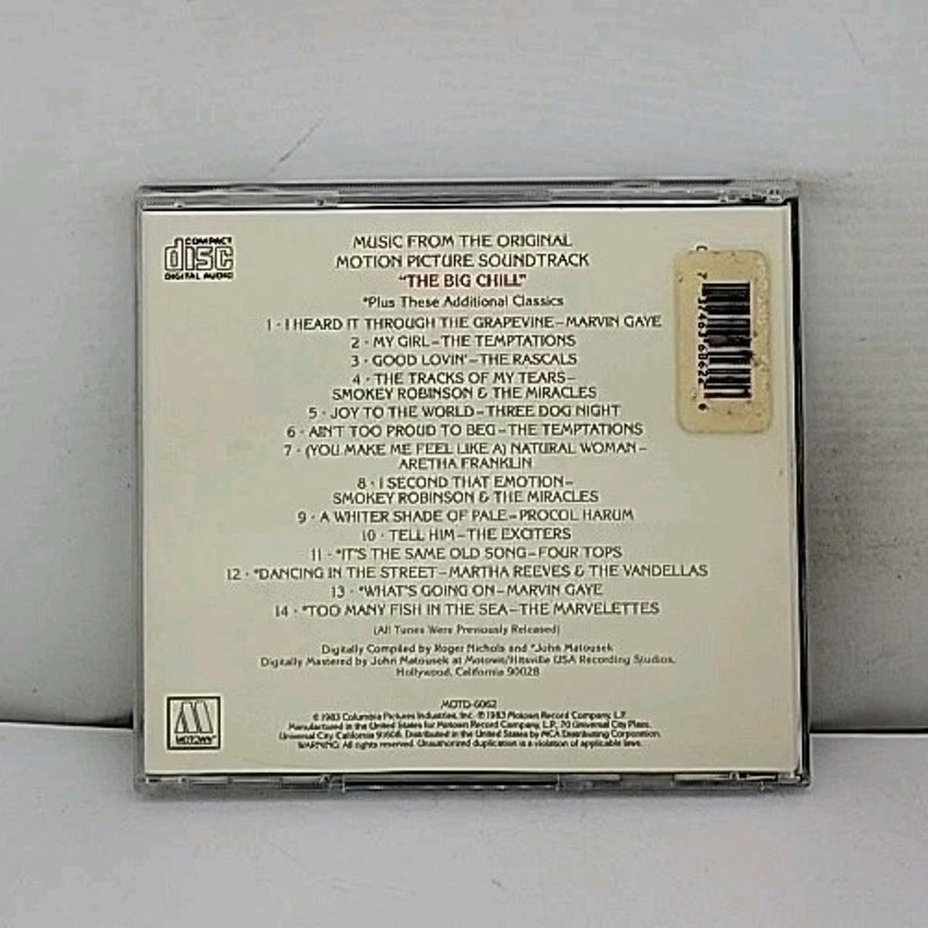 Big Chill by Original Soundtrack (CD, Nov-1991, Motown)