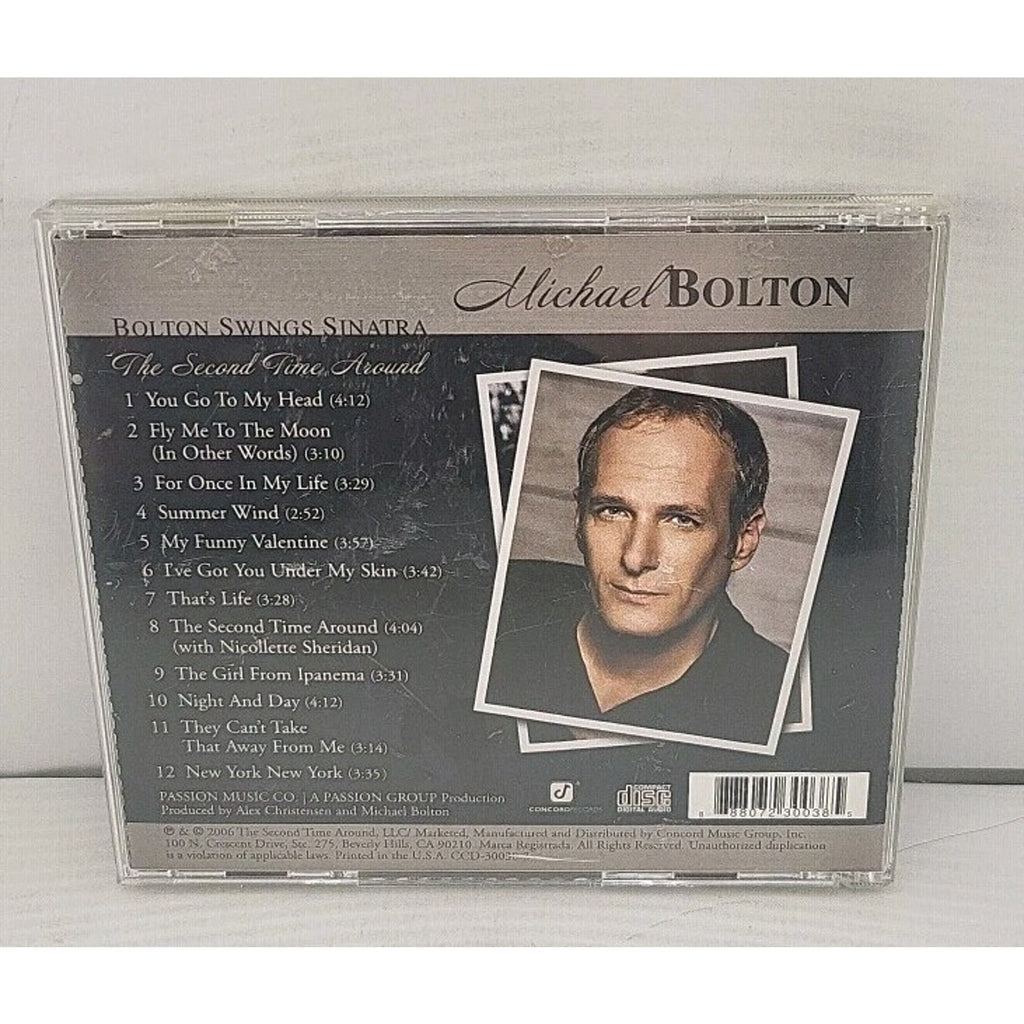Bolton Swings Sinatra by Michael Bolton (CD, 2006)