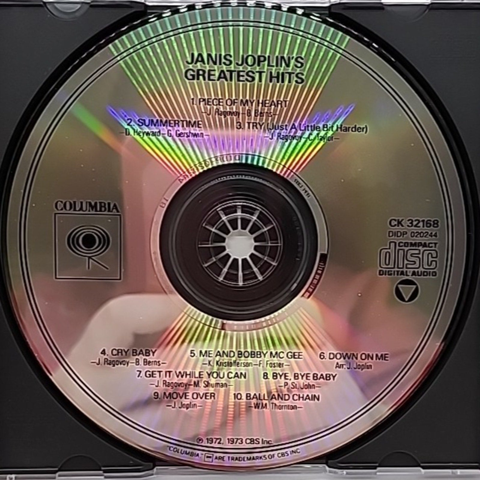 Janis Joplin's Greatest Hits by Janis Joplin (CD, Oct-1990, Sony Music)