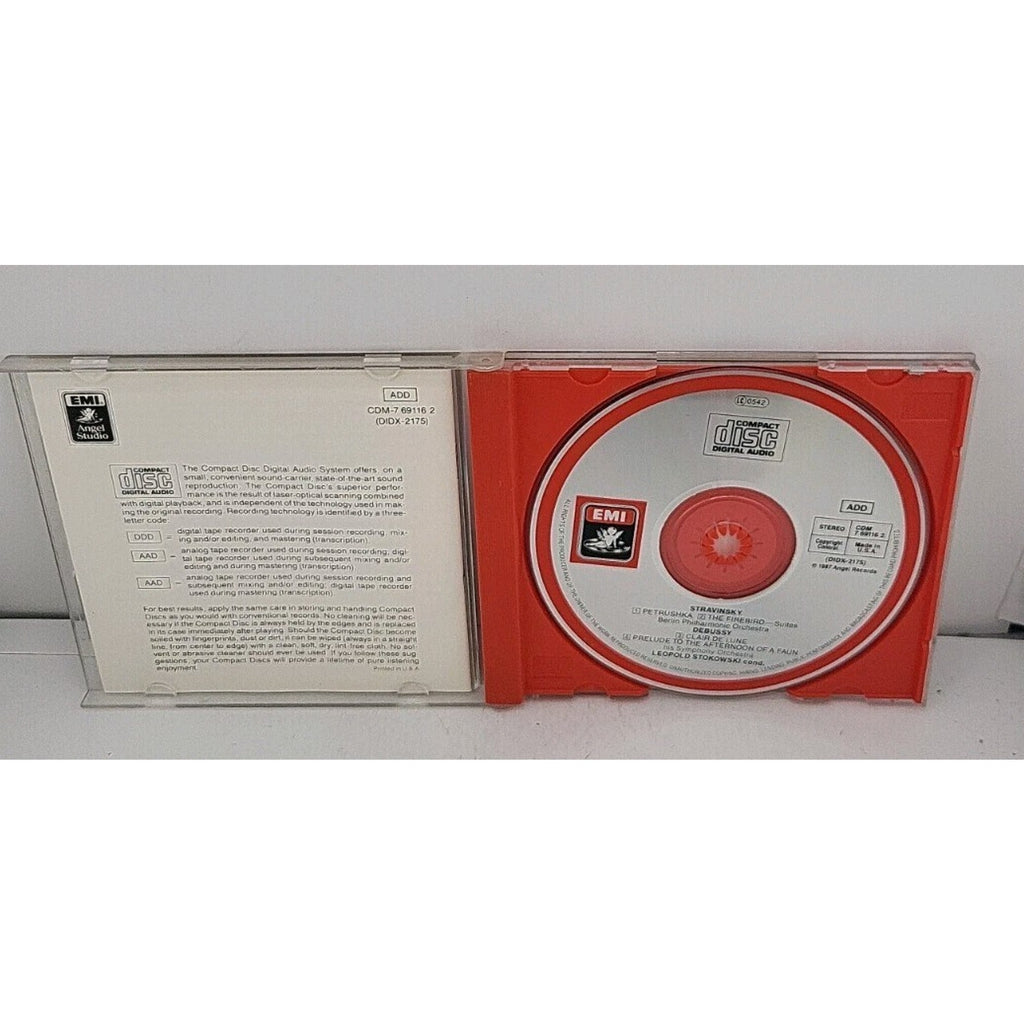 Stravinsky: Petrushka & Firebi by Stokowski, Leopold; Berlin Philharmonic...