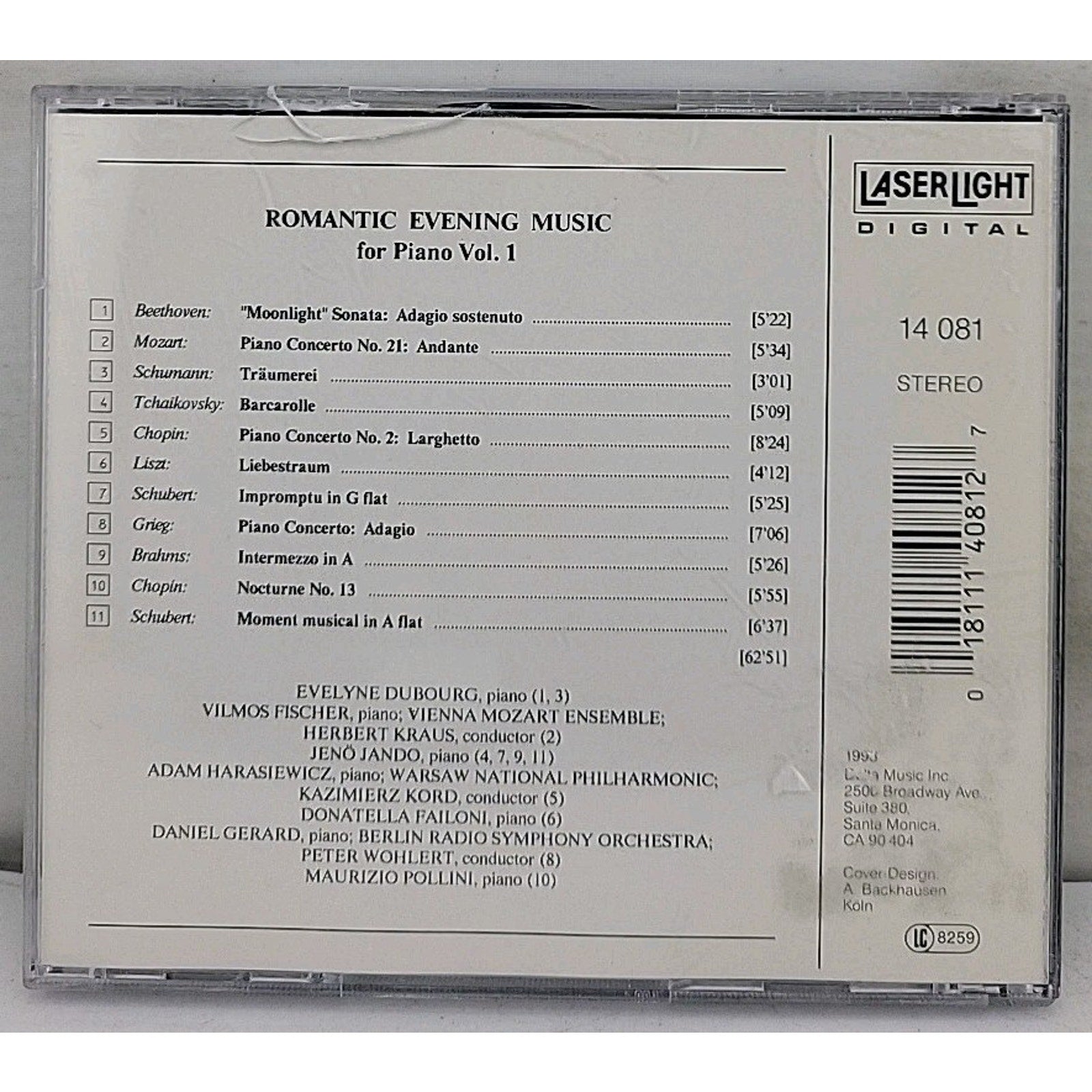 For Piano-Vol. 1 by Various (CD, 1993)