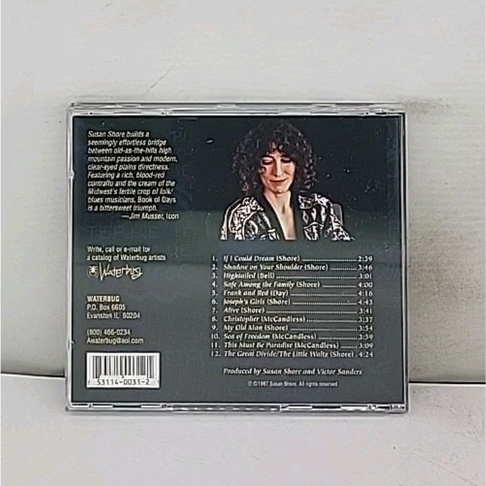 Book of Days by Susan Shore (CD, 2000)