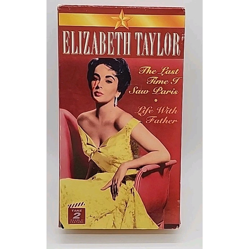 Elizabeth Taylor - The Last Time I Saw Paris/Life With Father (VHS, 2001,2-Tape)
