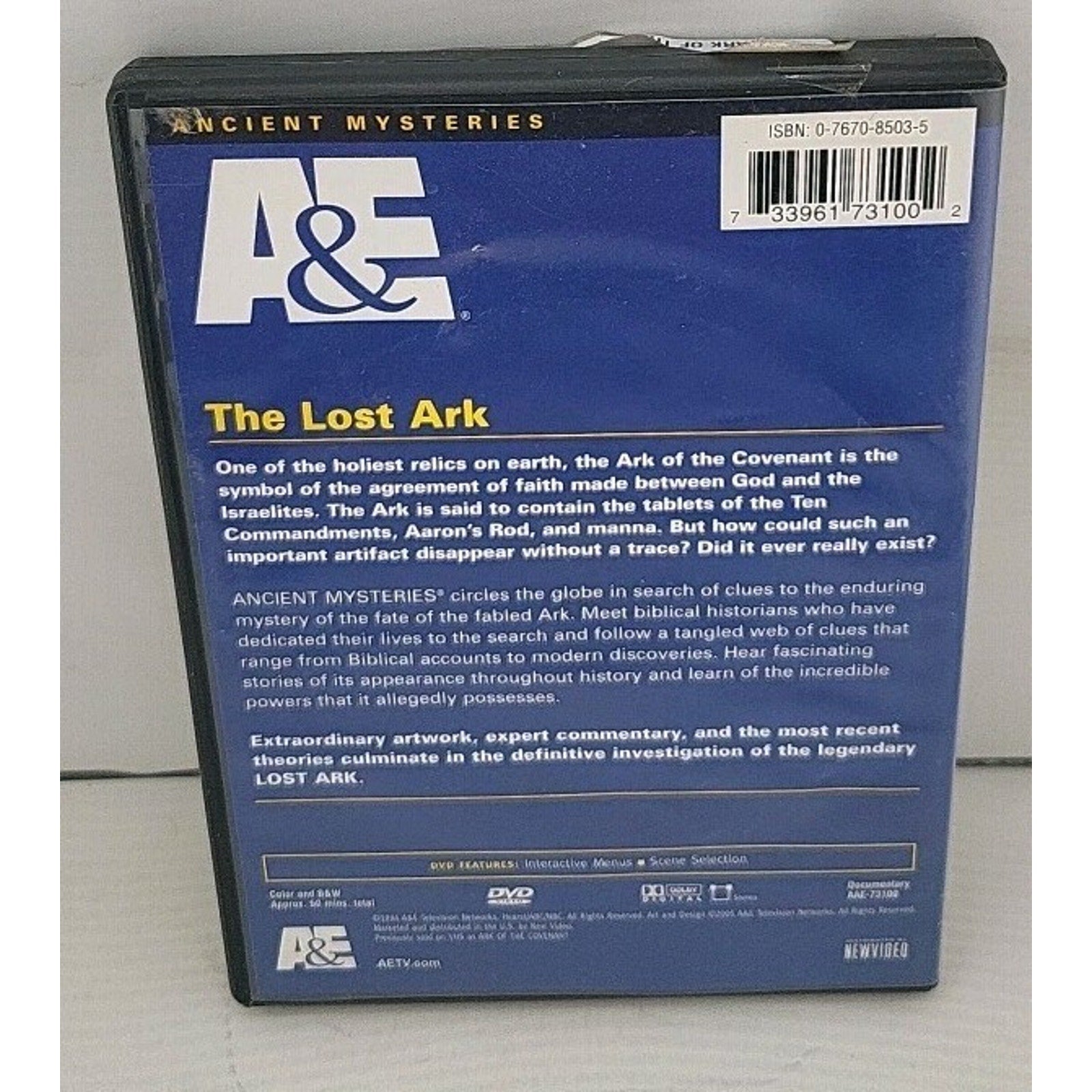 The Ark of the Covenant (DVD, 1994)