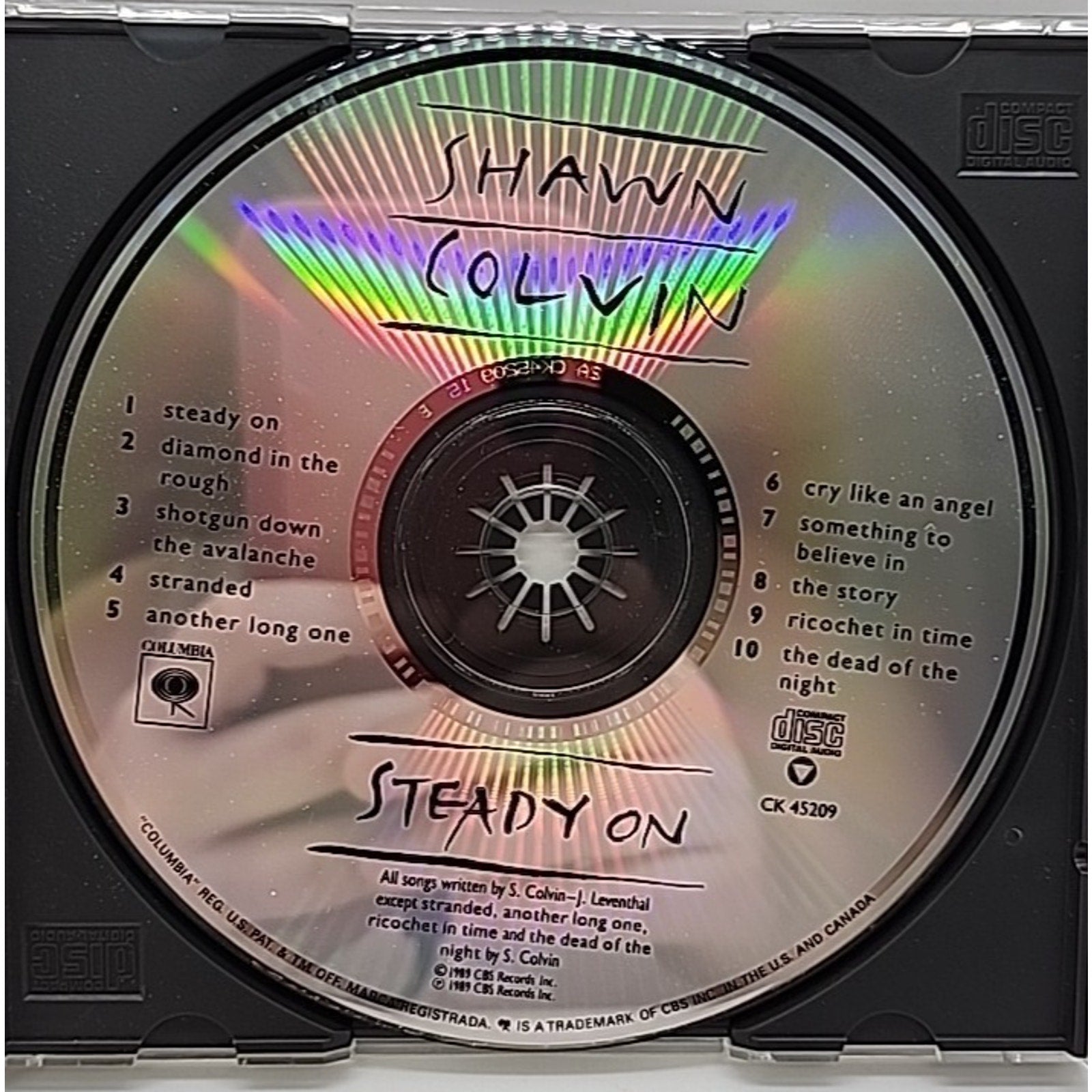 Steady on by Colvin, Shawn (CD, 1989)