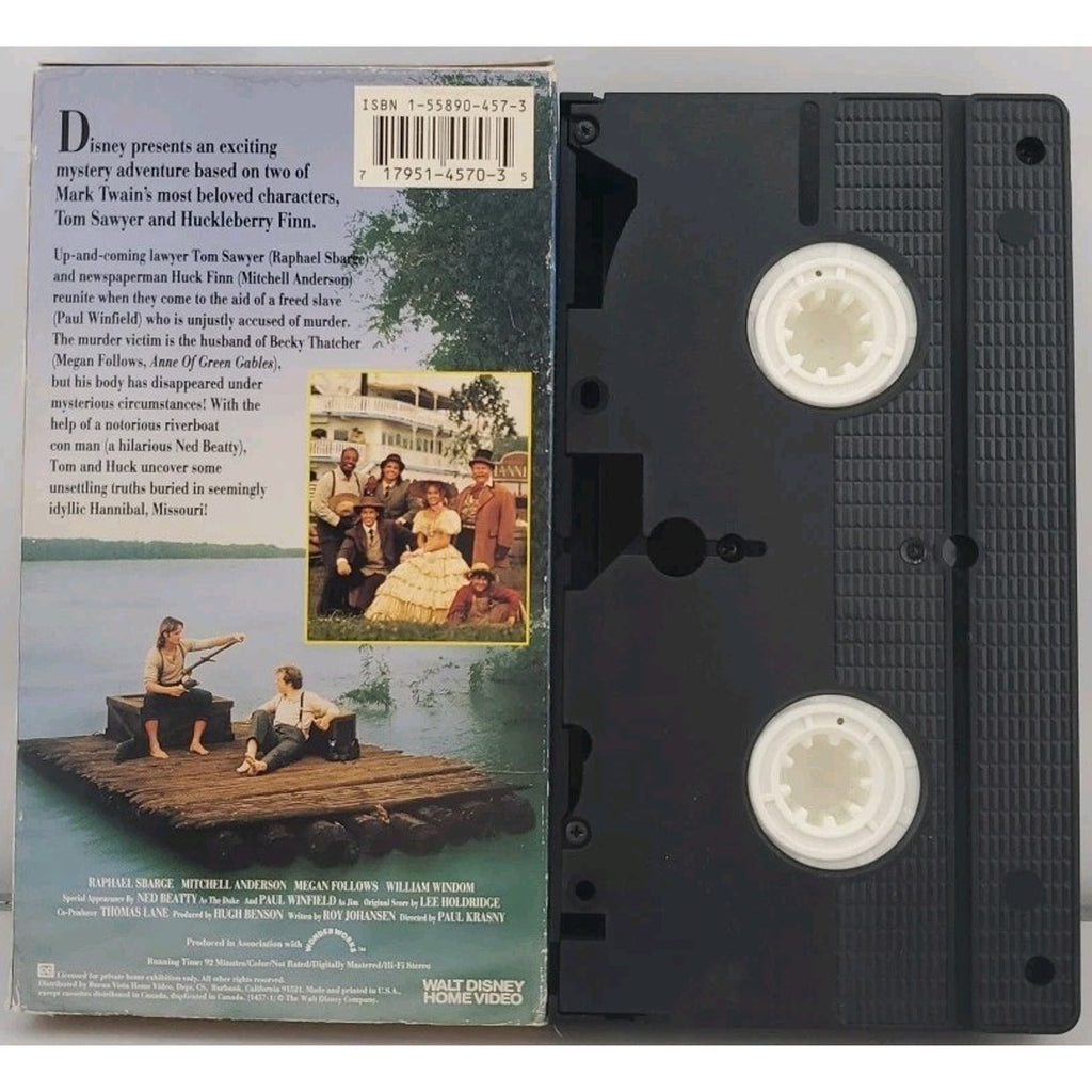 Back to Hannibal - the Return of Tom Sawyer and Huckleberry Finn (VHS, 1997)