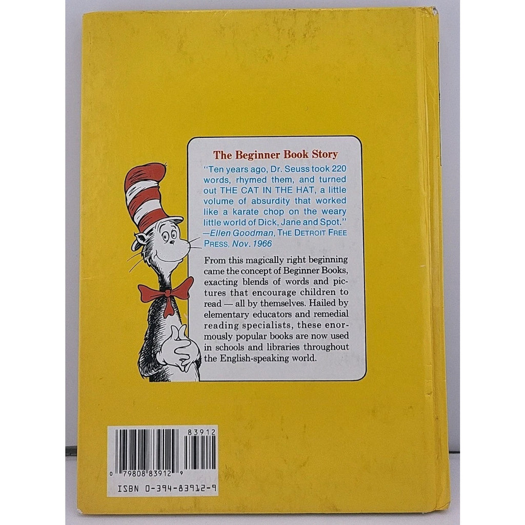 Dr Seuss/I Can Read With My Eyes Shut!/ Beginner Books - HC 1978