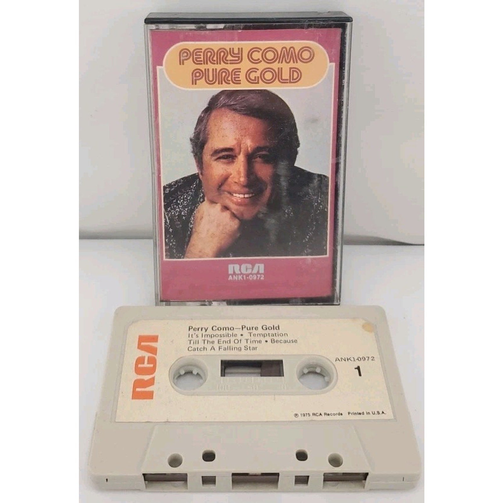 Pure Gold by Perry Como (Cassette, 1990, RCA)