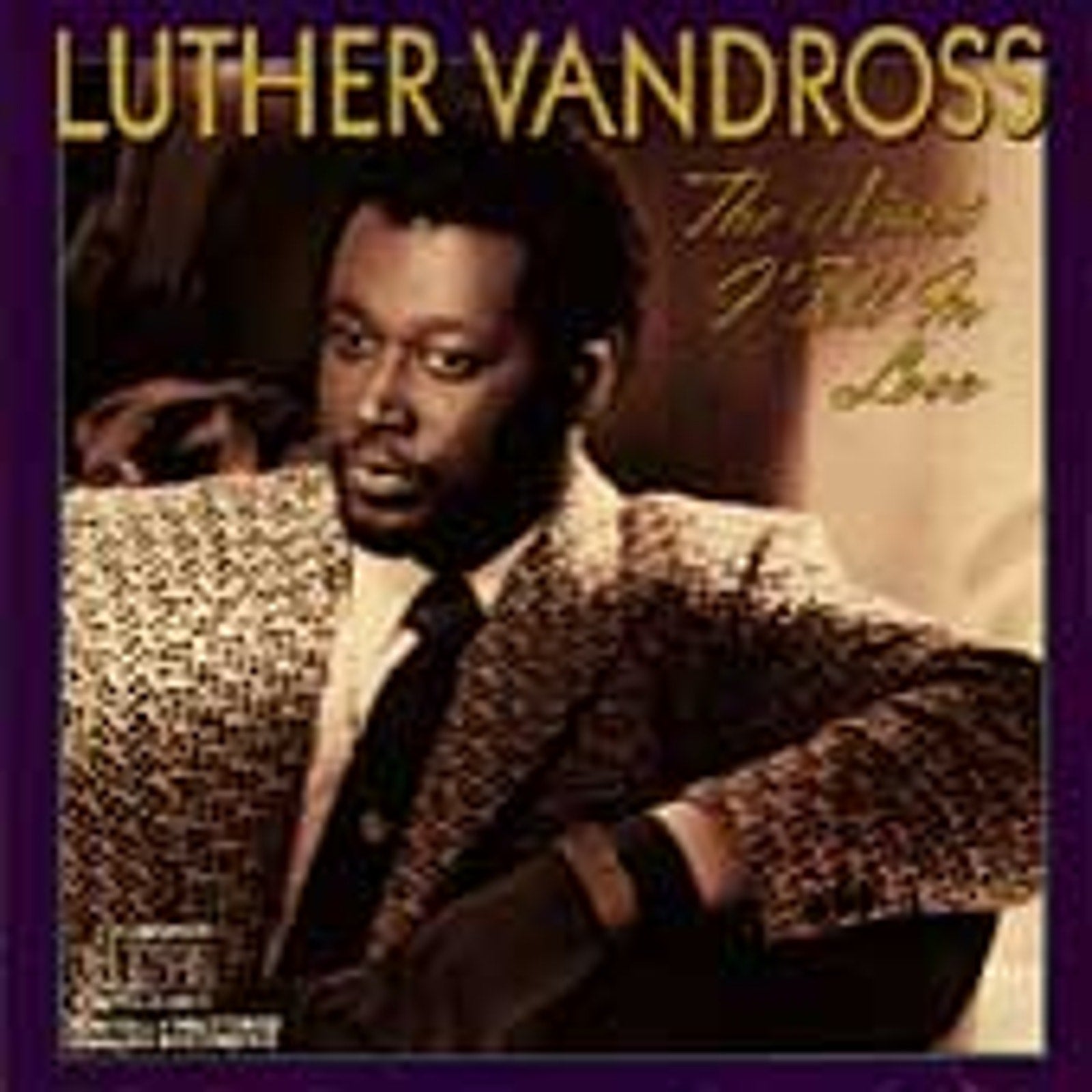 The Night I Fell in Love by Luther Vandross (Cassette, Oct-1990, Epic)