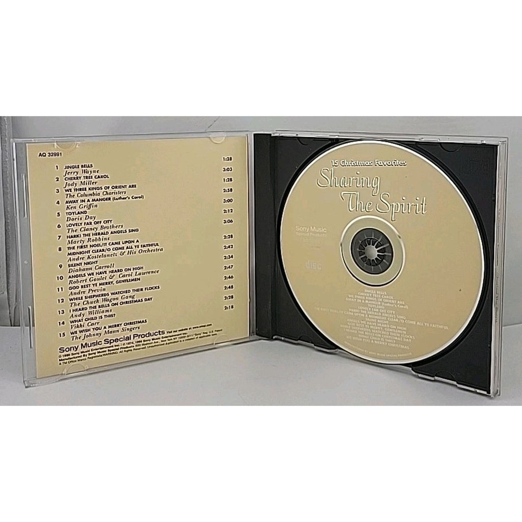 Sharing The Spirit 15 Christmas Favorites Original Artists & Recordings CD