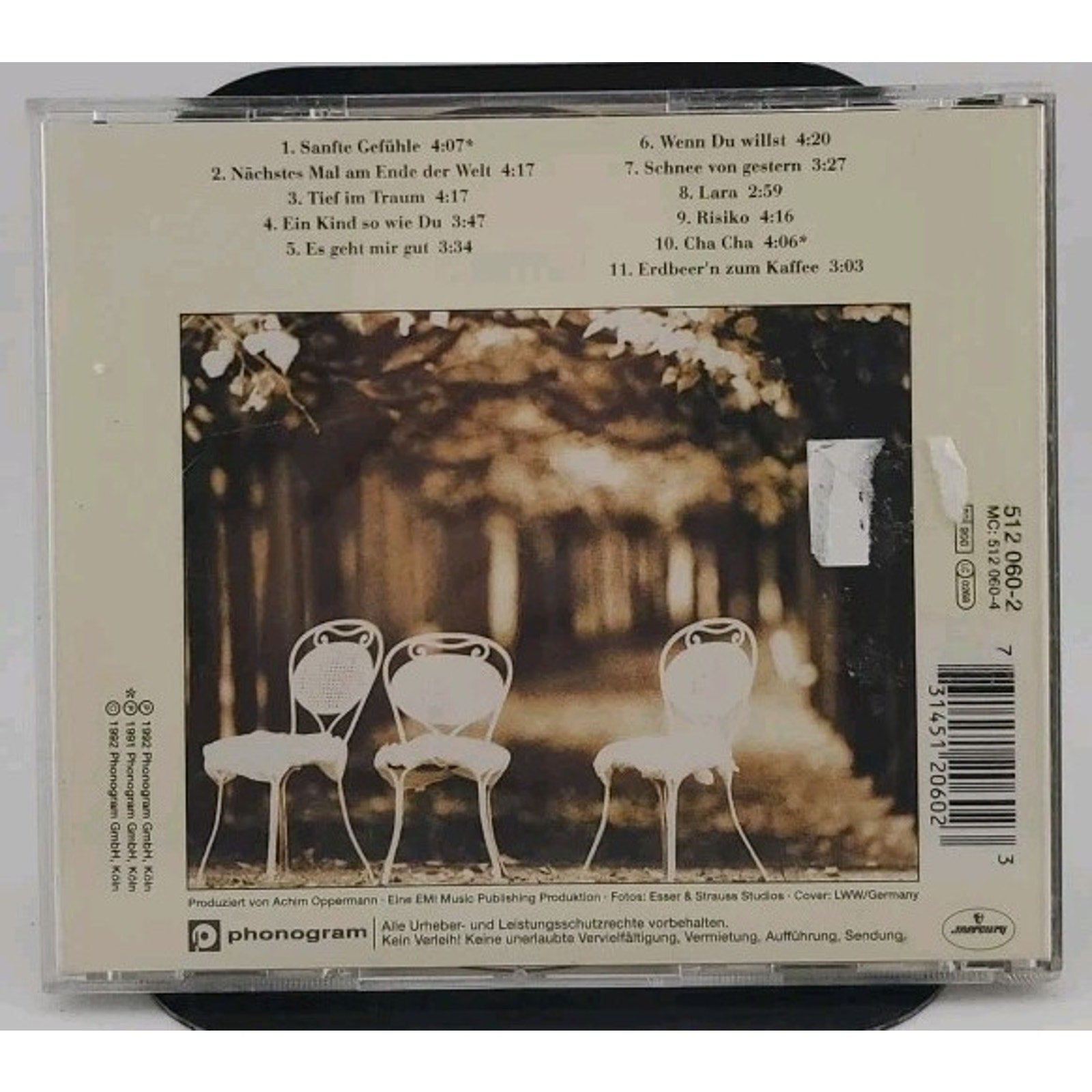 Mercury - Valerie's Garten CD