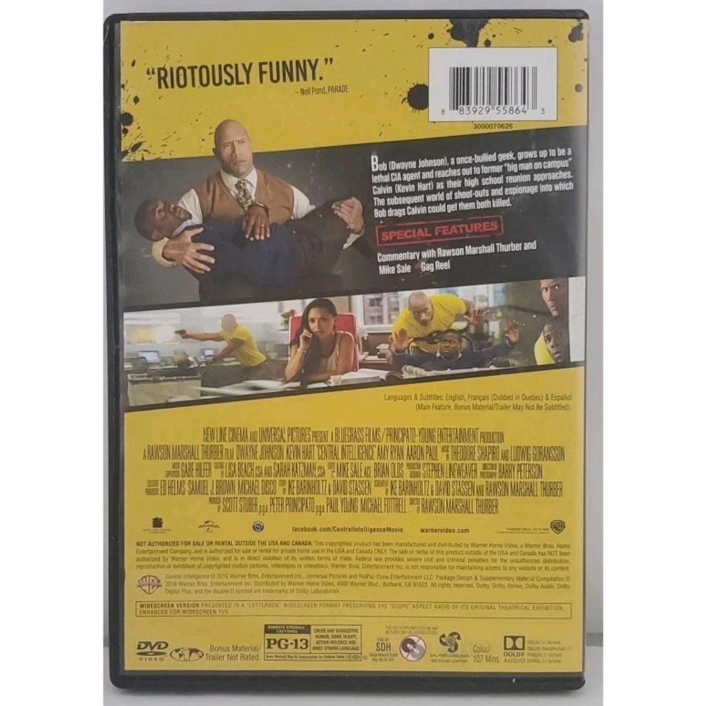 Central Intelligence Central (DVD)