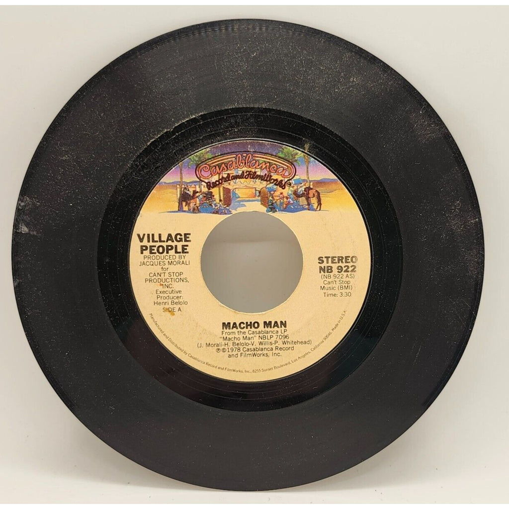 Macho Man / Key West By Village People (Record) - NB 922