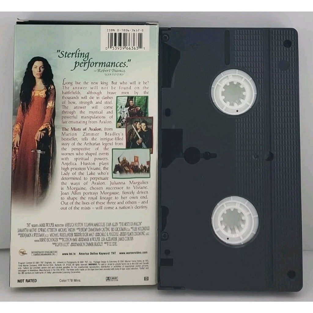 The Mists of Avalon (VHS, 2001)