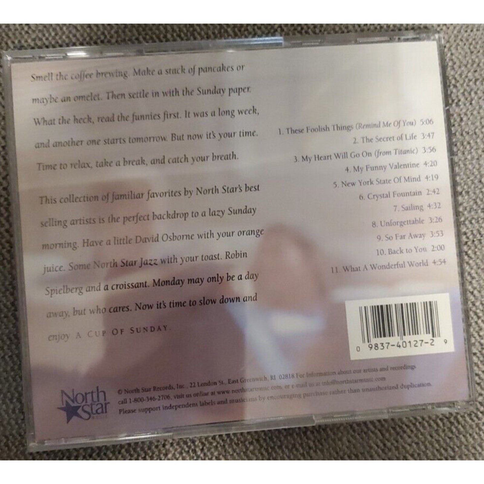 A Cup of Sunday by Various Artists (CD, Jul-2004, North Star Music)