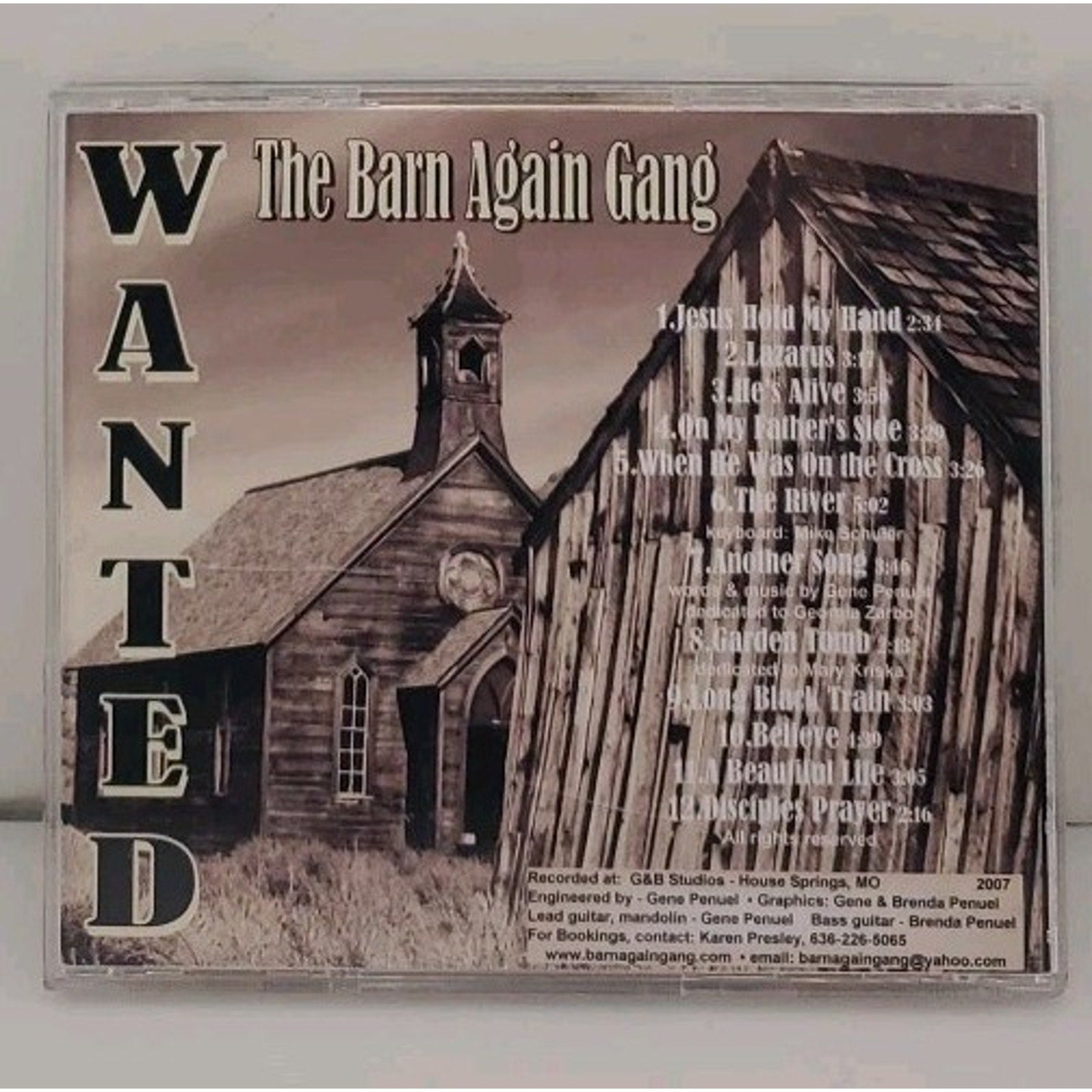 Wanted CDr - The Barn Again Gang