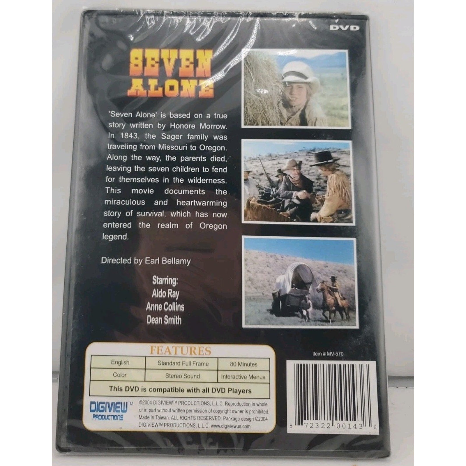 Seven Alone (DVD, 2006) *Brand New*