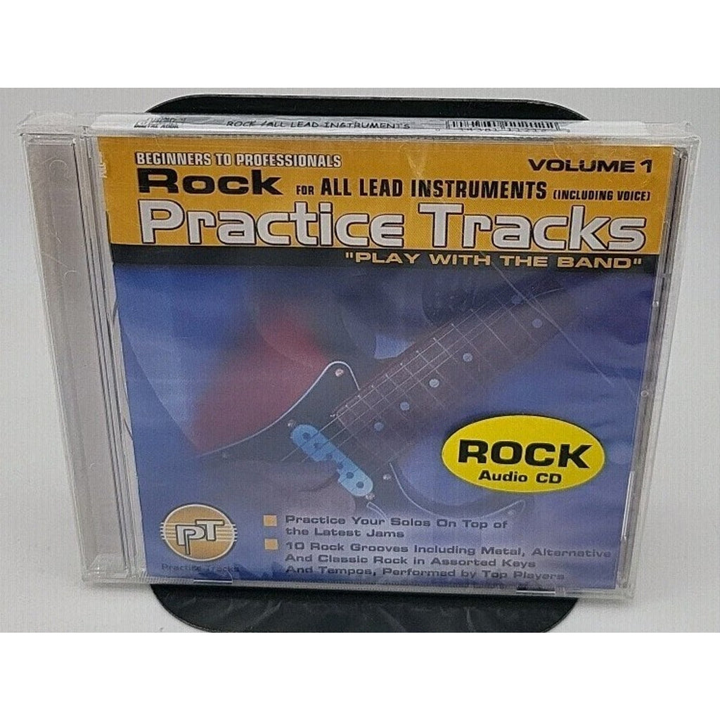 Practice Tracks: Rock for All Lead Instruments, Vol. 1 by Various Artists *New*