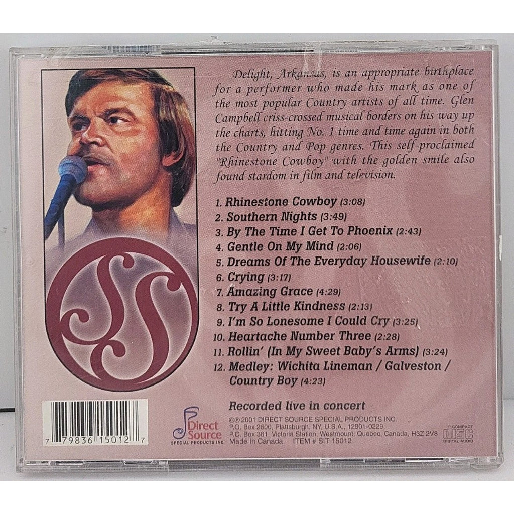 The Signature Series: Glen Campbell by Glen Campbell (CD, May-2001, Direct...