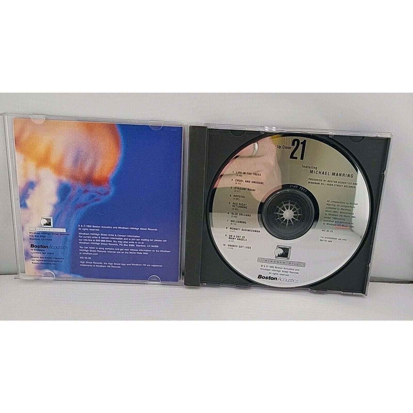 Up Close 21 Featuring Michael Manring CD