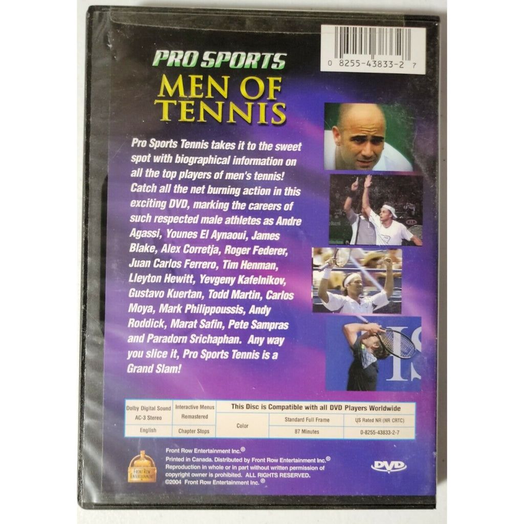 Pro Sports Men of Tennis {ShowCase of Top Male Tennis Players} - DVD