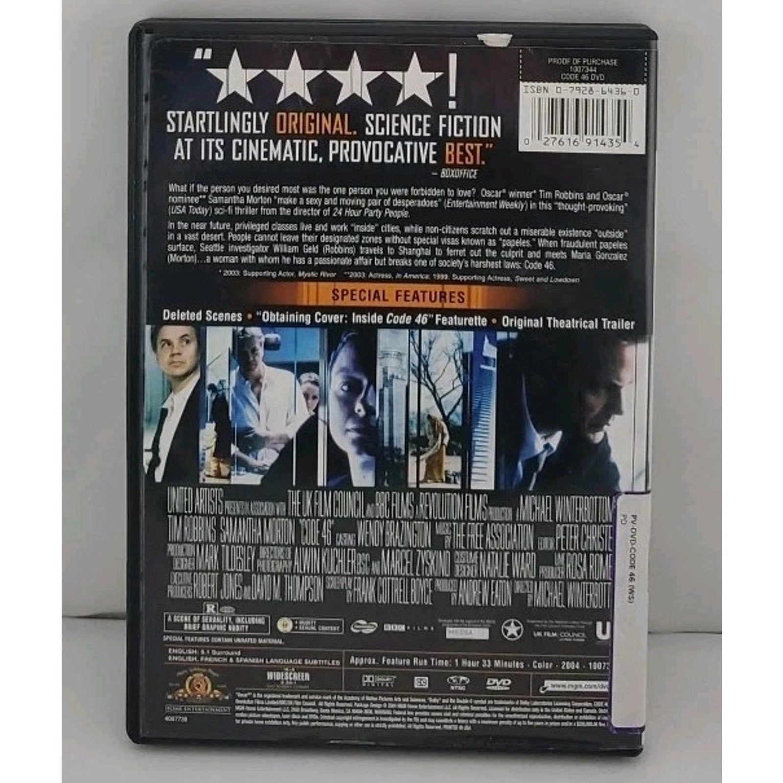 Code 46 (DVD, 2003)