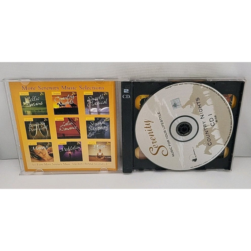 Serenity Music Country Nights 2 CD Set