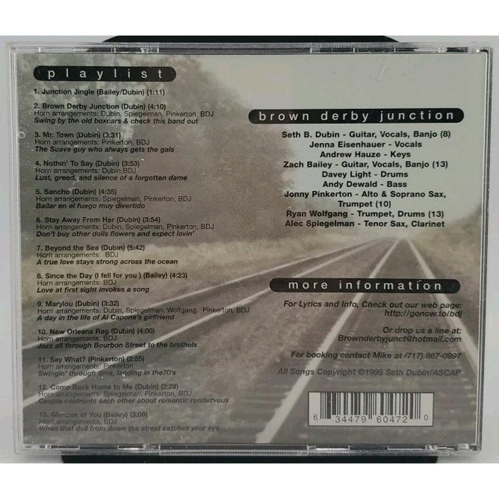 Brown Derby Junction - Leaving Home CD *Autographed*