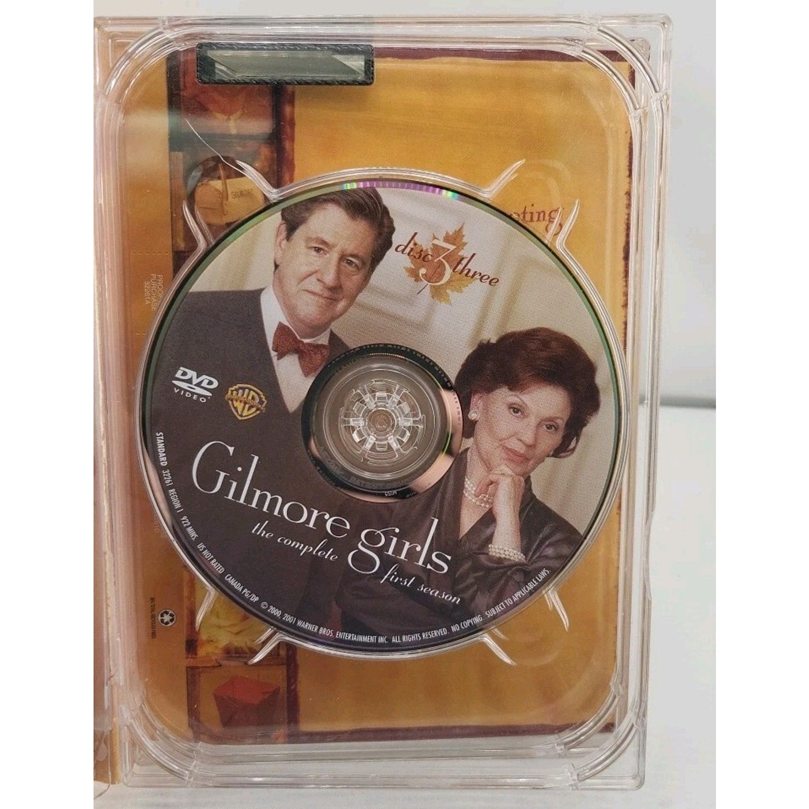 Gilmore Girls: the Complete First Season (DVD, 2000) Missing Disc 4